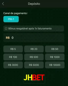 deposits JHBET